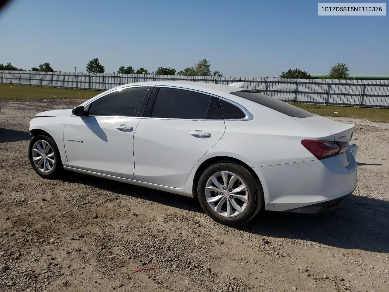 2022 Chevrolet Malibu Lt VIN: 1G1ZD5ST5NF110376 Lot: 73713794