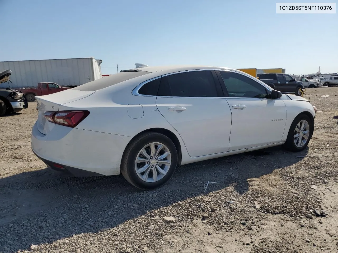 2022 Chevrolet Malibu Lt VIN: 1G1ZD5ST5NF110376 Lot: 73713794