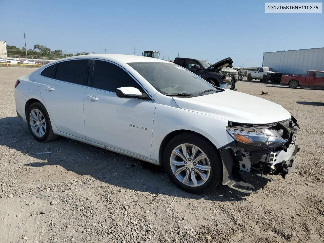 2022 Chevrolet Malibu Lt VIN: 1G1ZD5ST5NF110376 Lot: 73713794