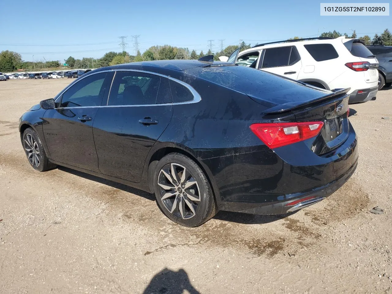 2022 Chevrolet Malibu Rs VIN: 1G1ZG5ST2NF102890 Lot: 73778424