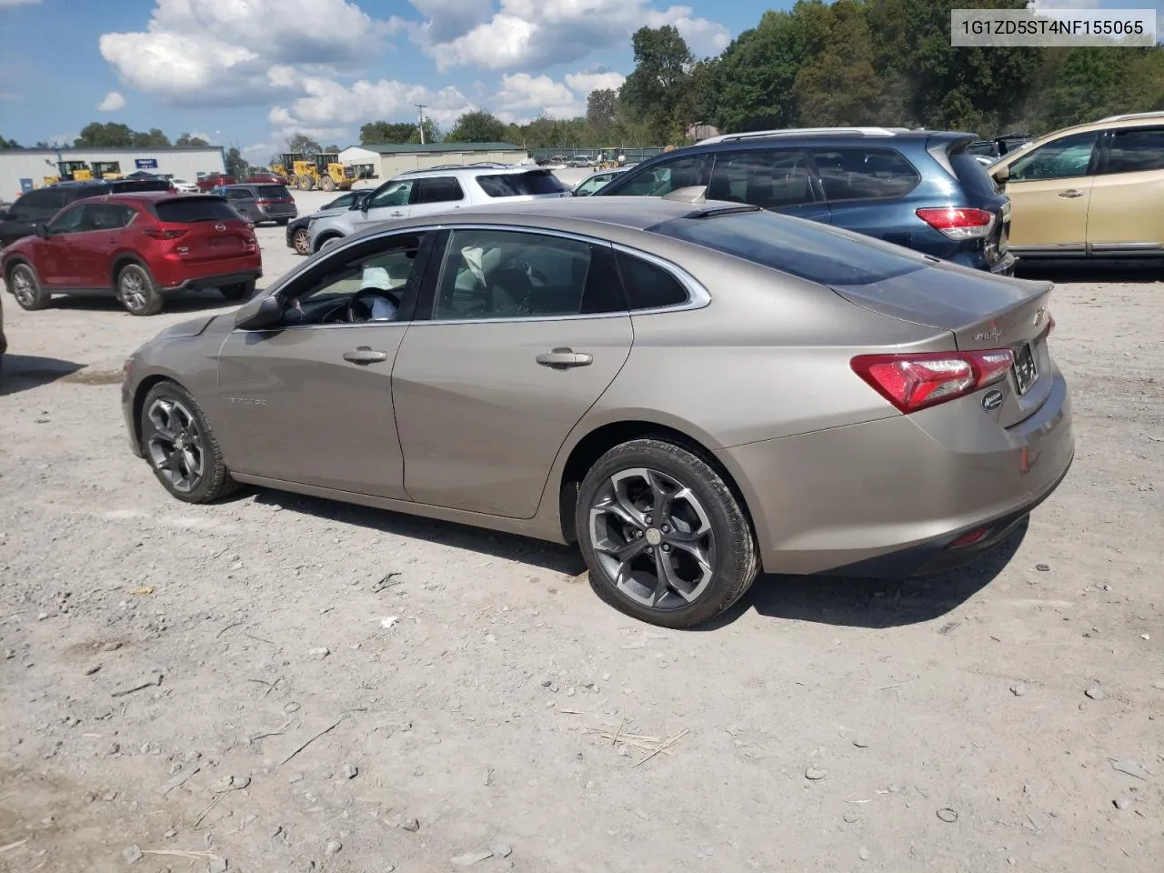 2022 Chevrolet Malibu Lt VIN: 1G1ZD5ST4NF155065 Lot: 74424124