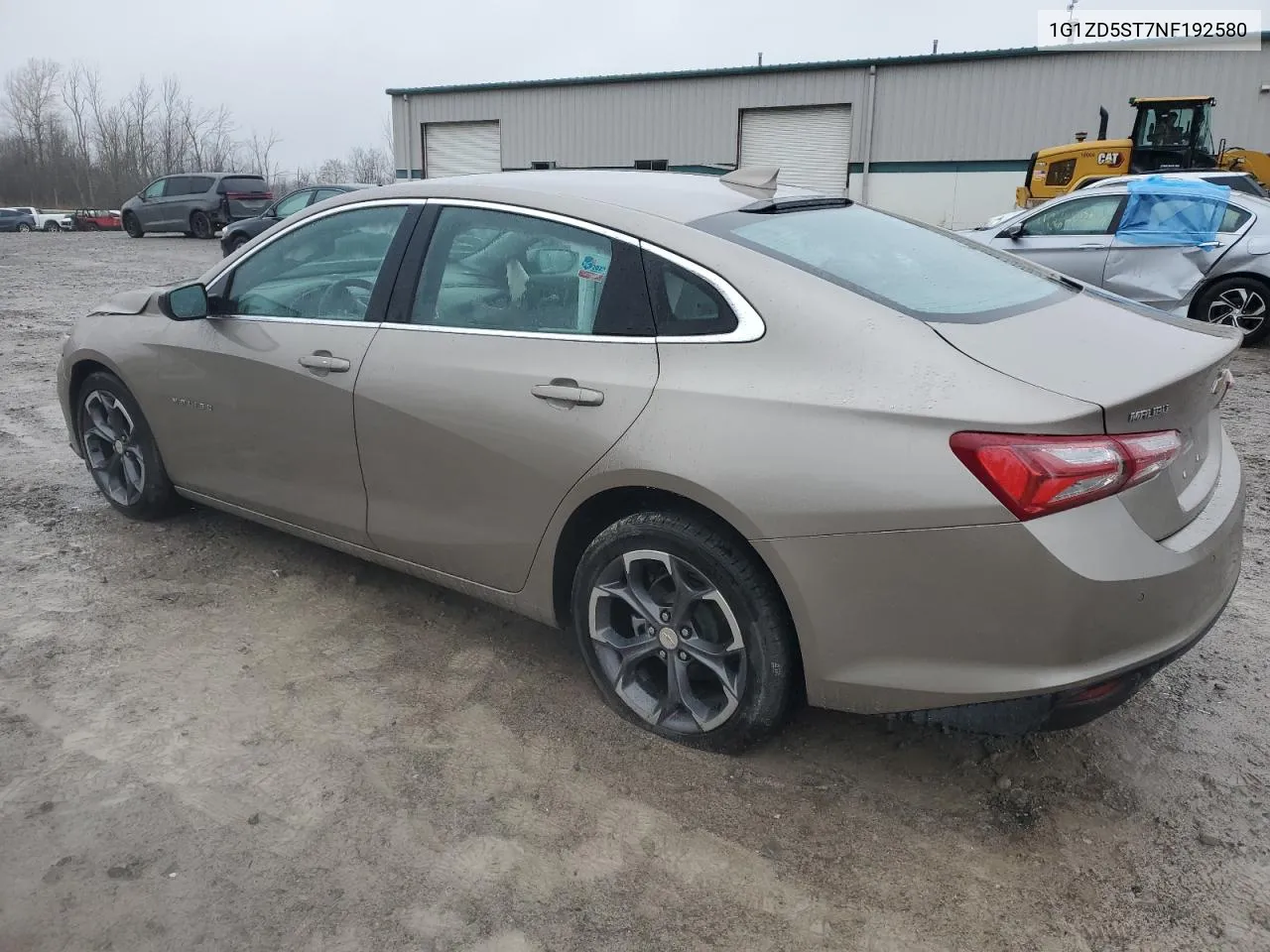 2022 Chevrolet Malibu Lt VIN: 1G1ZD5ST7NF192580 Lot: 74592494