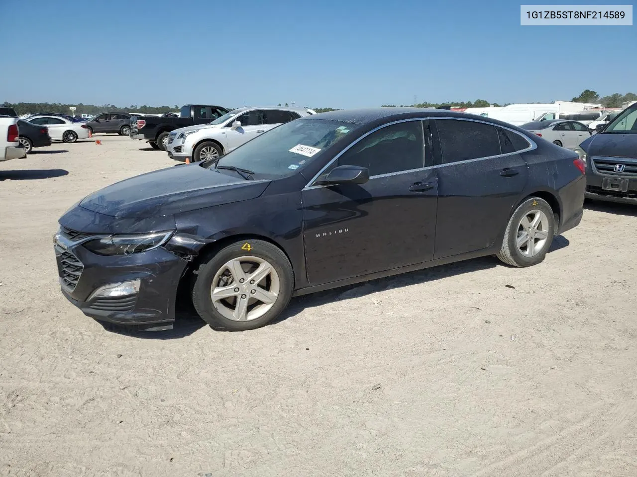 2022 Chevrolet Malibu Ls VIN: 1G1ZB5ST8NF214589 Lot: 74641114