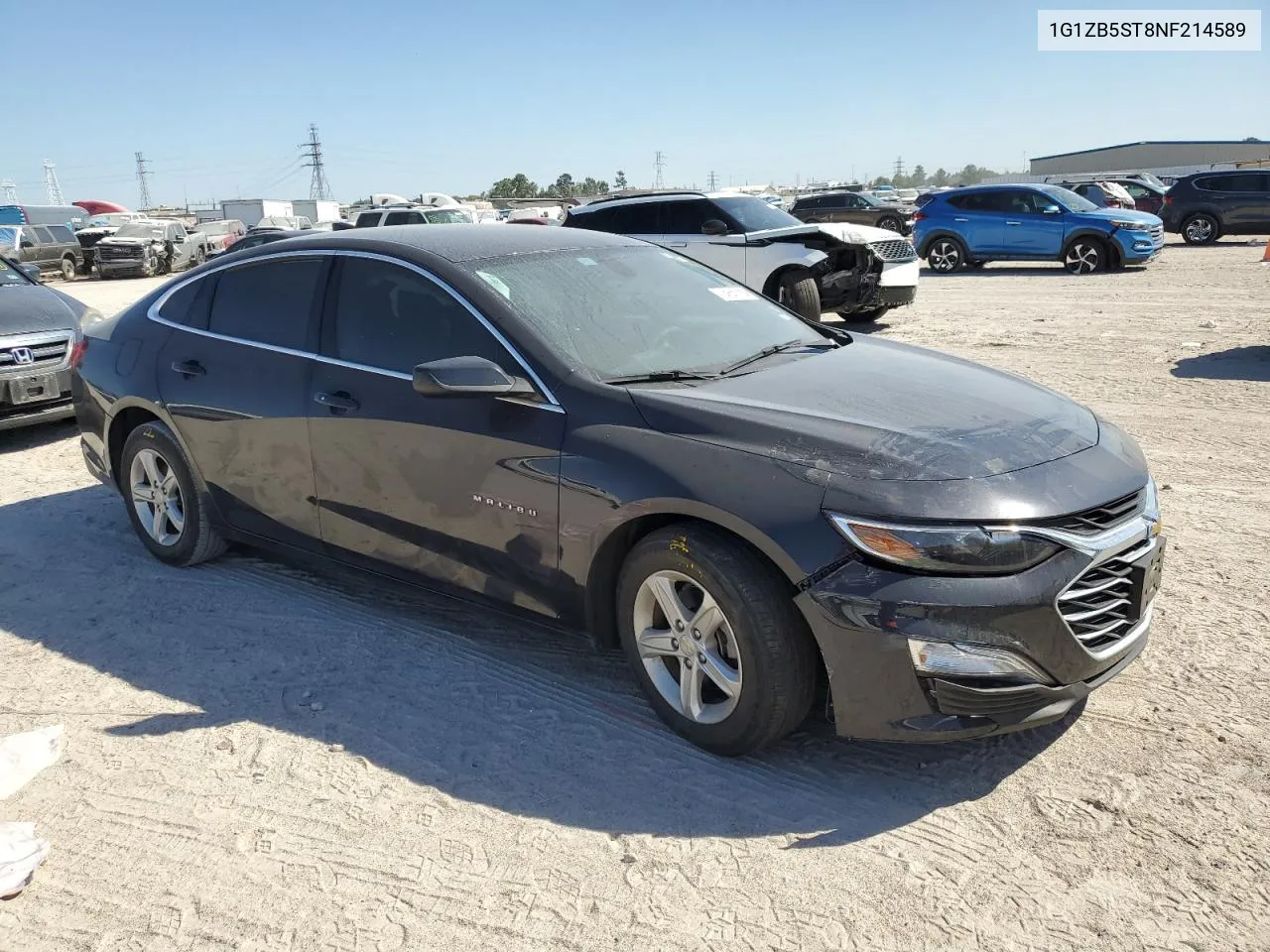 2022 Chevrolet Malibu Ls VIN: 1G1ZB5ST8NF214589 Lot: 74641114