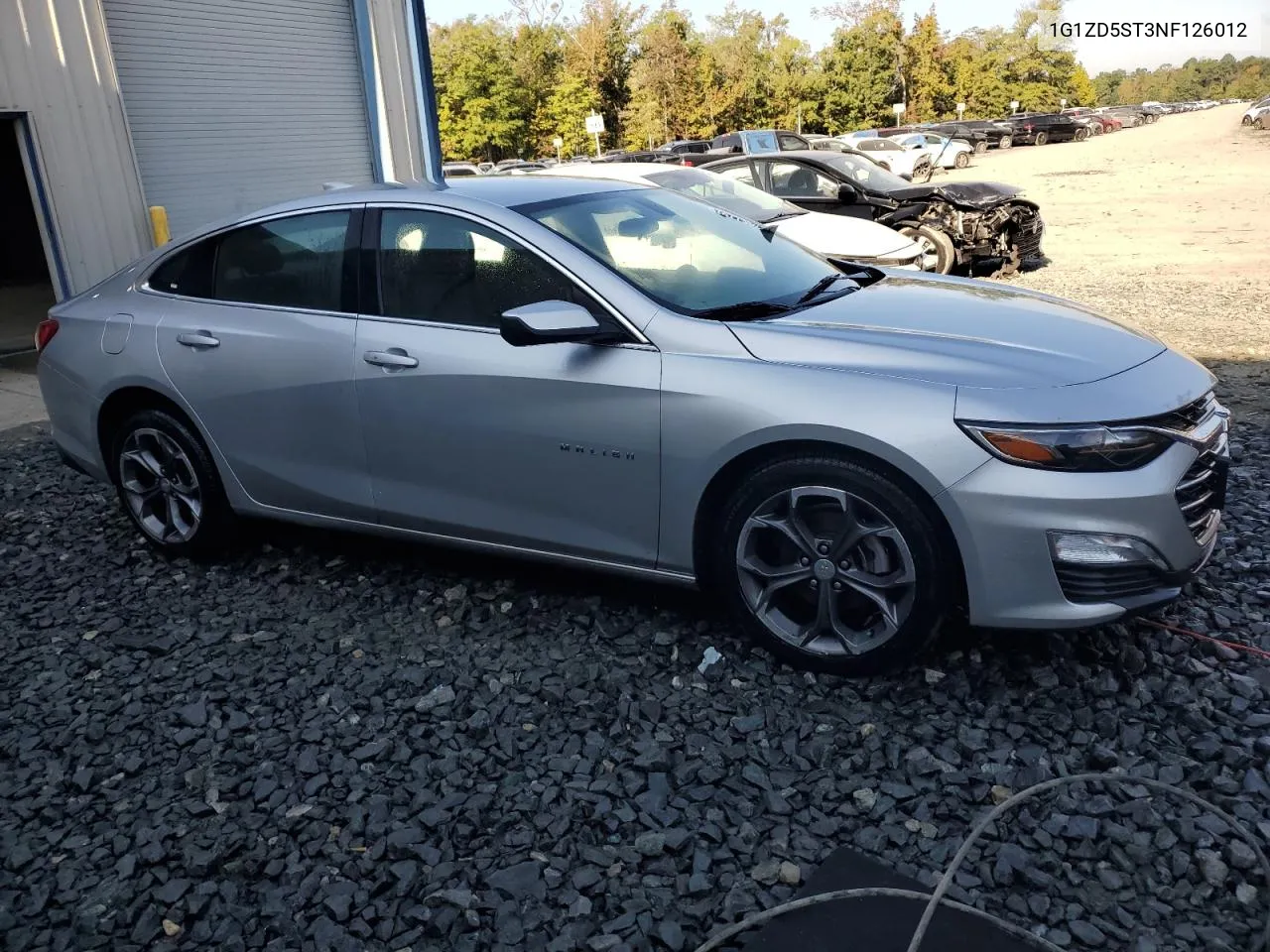 2022 Chevrolet Malibu Lt VIN: 1G1ZD5ST3NF126012 Lot: 74773524