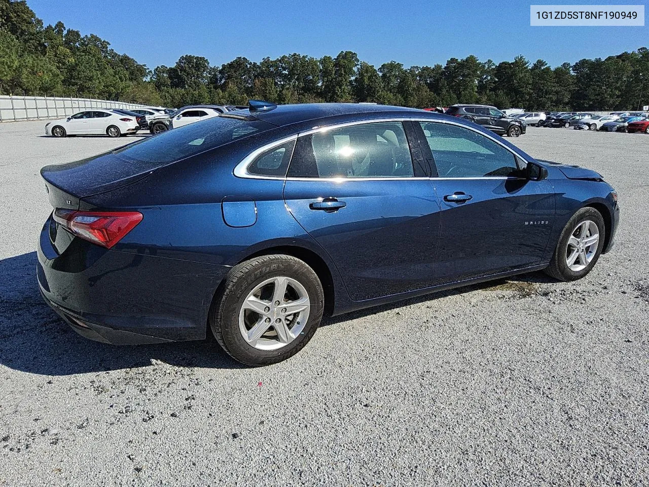 1G1ZD5ST8NF190949 2022 Chevrolet Malibu Lt