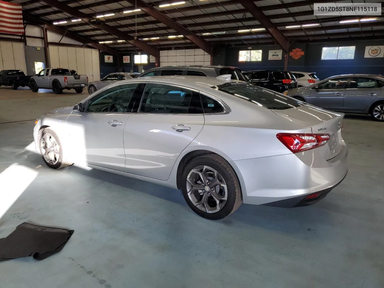 2022 Chevrolet Malibu Lt VIN: 1G1ZD5ST8NF115118 Lot: 75201974