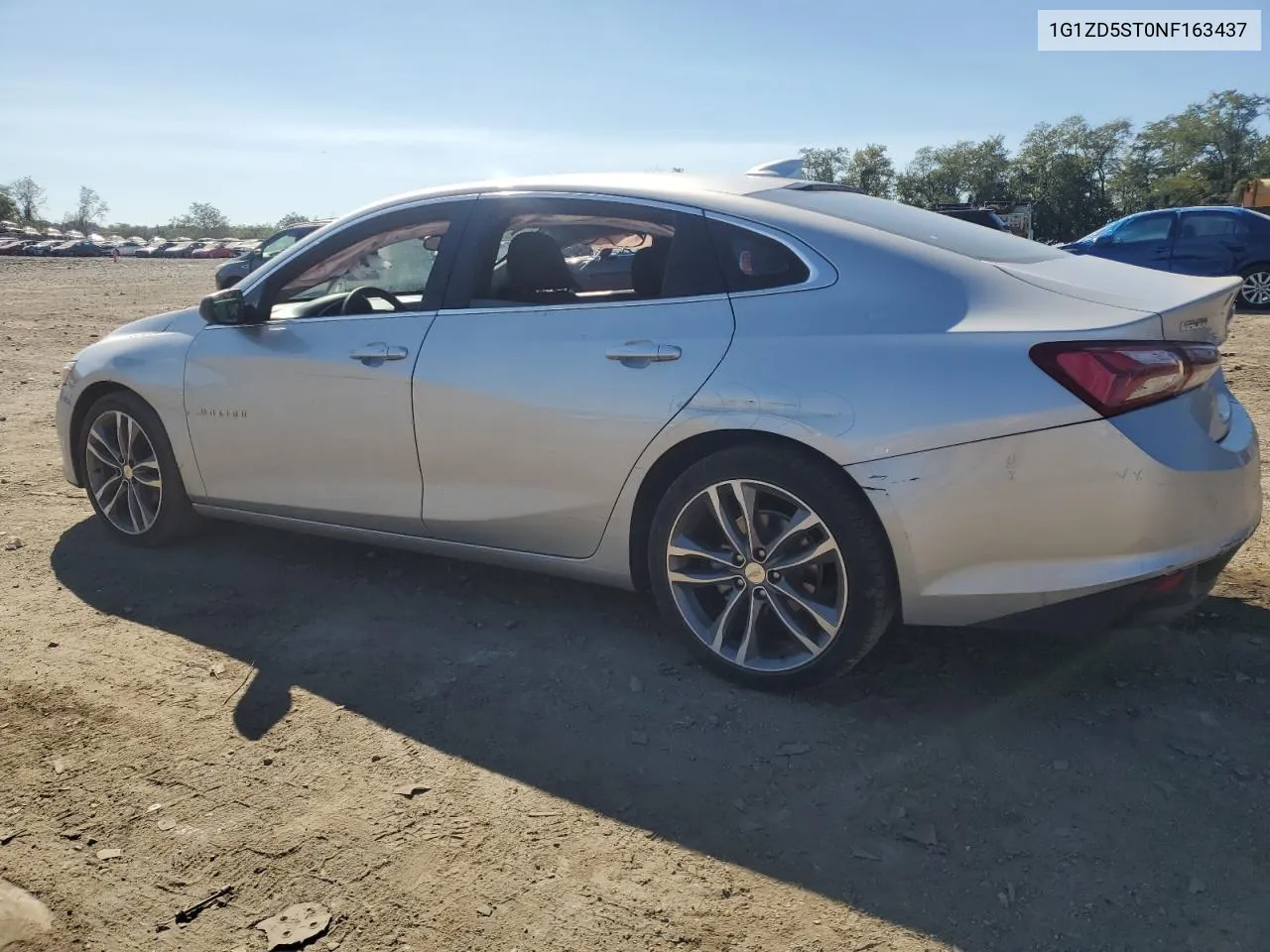 2022 Chevrolet Malibu Lt VIN: 1G1ZD5ST0NF163437 Lot: 75256624