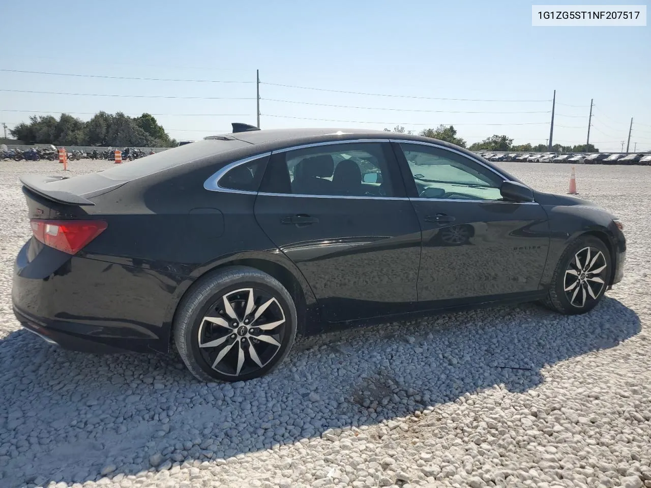 2022 Chevrolet Malibu Rs VIN: 1G1ZG5ST1NF207517 Lot: 75654114