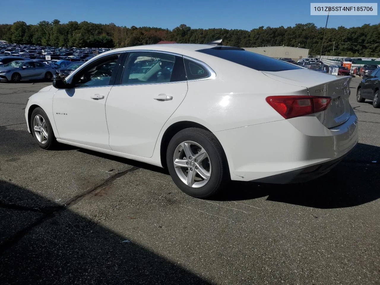 2022 Chevrolet Malibu Ls VIN: 1G1ZB5ST4NF185706 Lot: 75658184