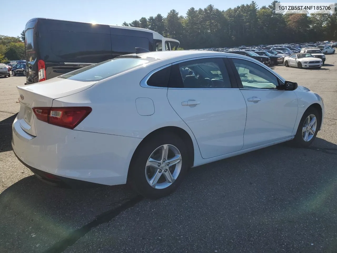 2022 Chevrolet Malibu Ls VIN: 1G1ZB5ST4NF185706 Lot: 75658184