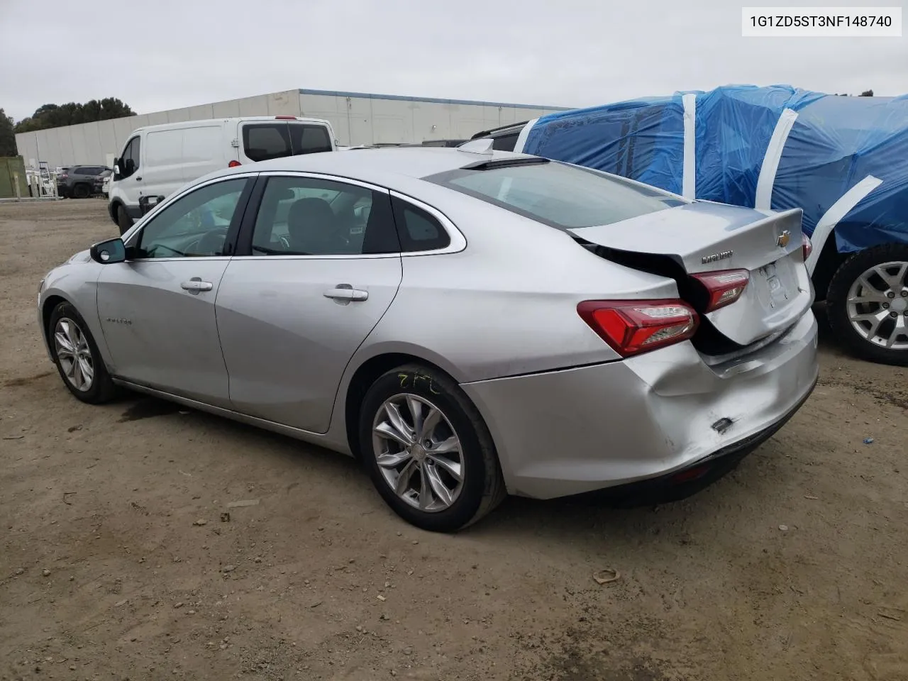 2022 Chevrolet Malibu Lt VIN: 1G1ZD5ST3NF148740 Lot: 76033964