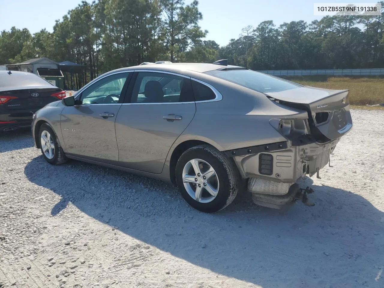 2022 Chevrolet Malibu Ls VIN: 1G1ZB5ST9NF191338 Lot: 76055564