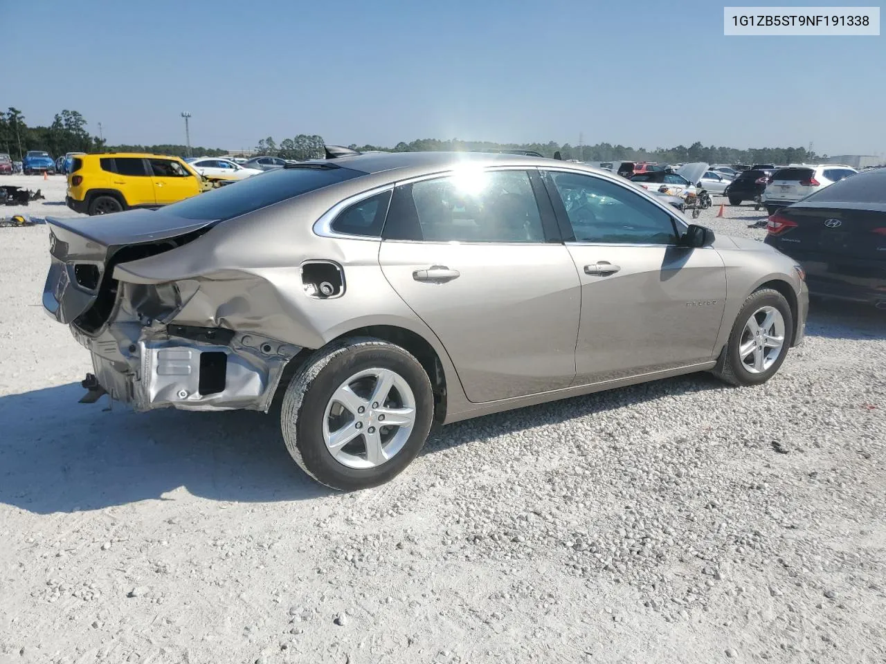 2022 Chevrolet Malibu Ls VIN: 1G1ZB5ST9NF191338 Lot: 76055564