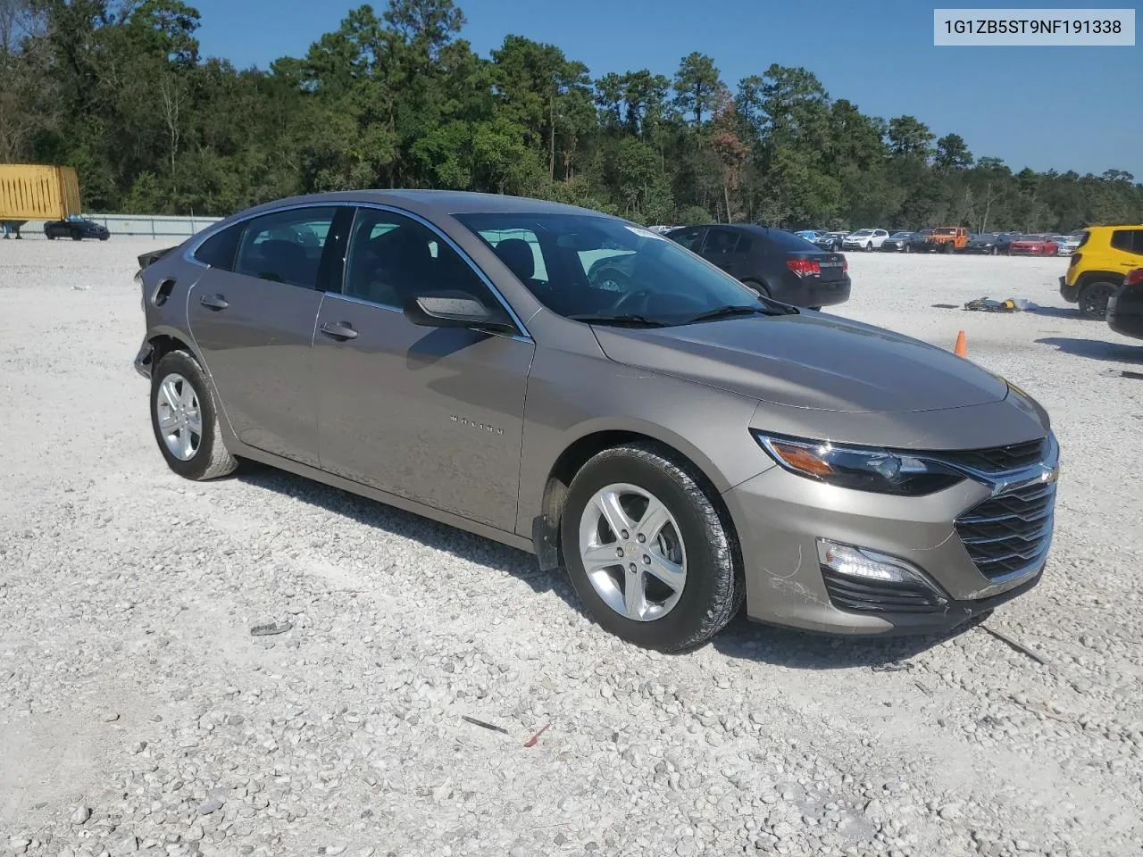 2022 Chevrolet Malibu Ls VIN: 1G1ZB5ST9NF191338 Lot: 76055564