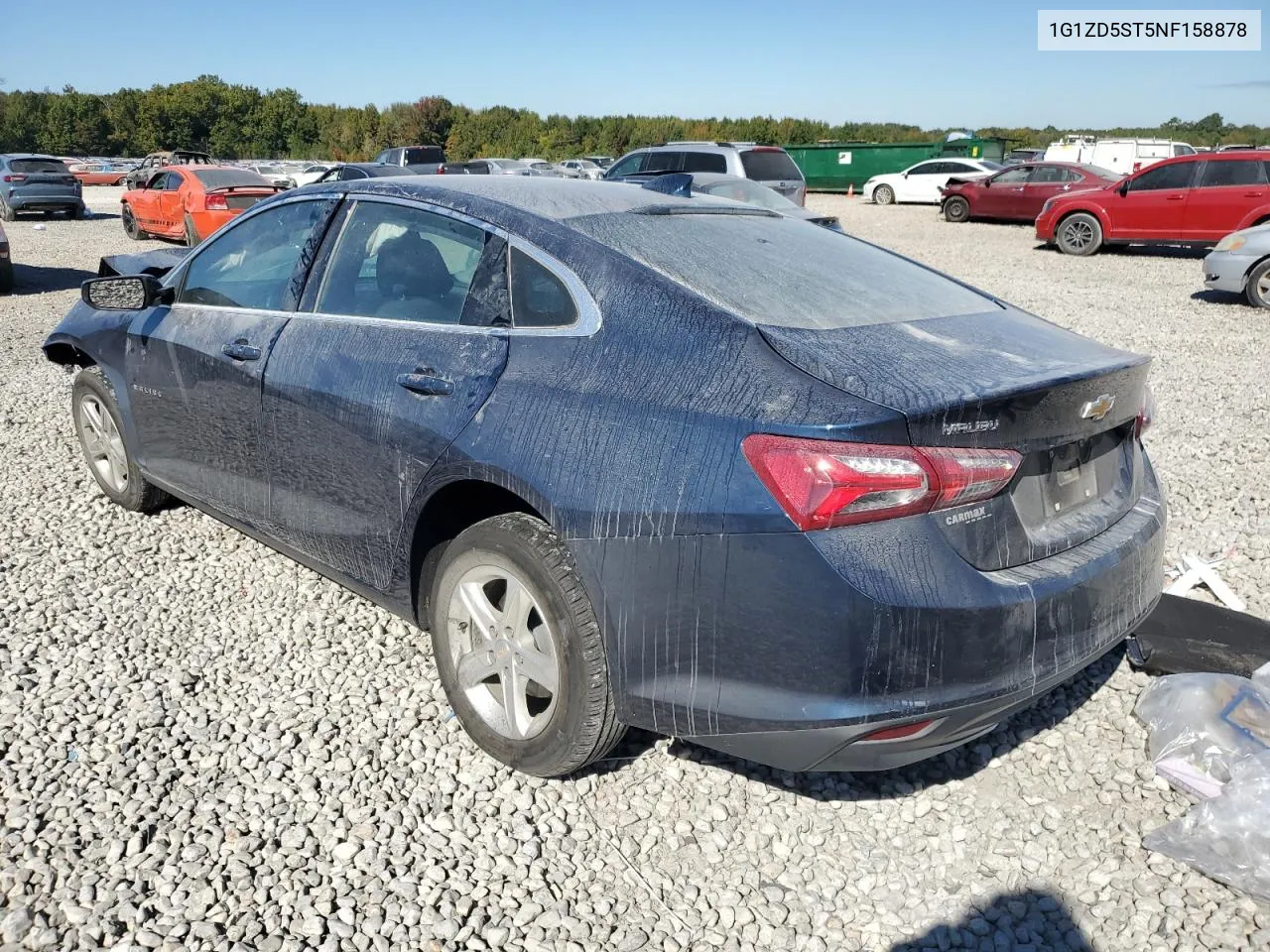 2022 Chevrolet Malibu Lt VIN: 1G1ZD5ST5NF158878 Lot: 76189524