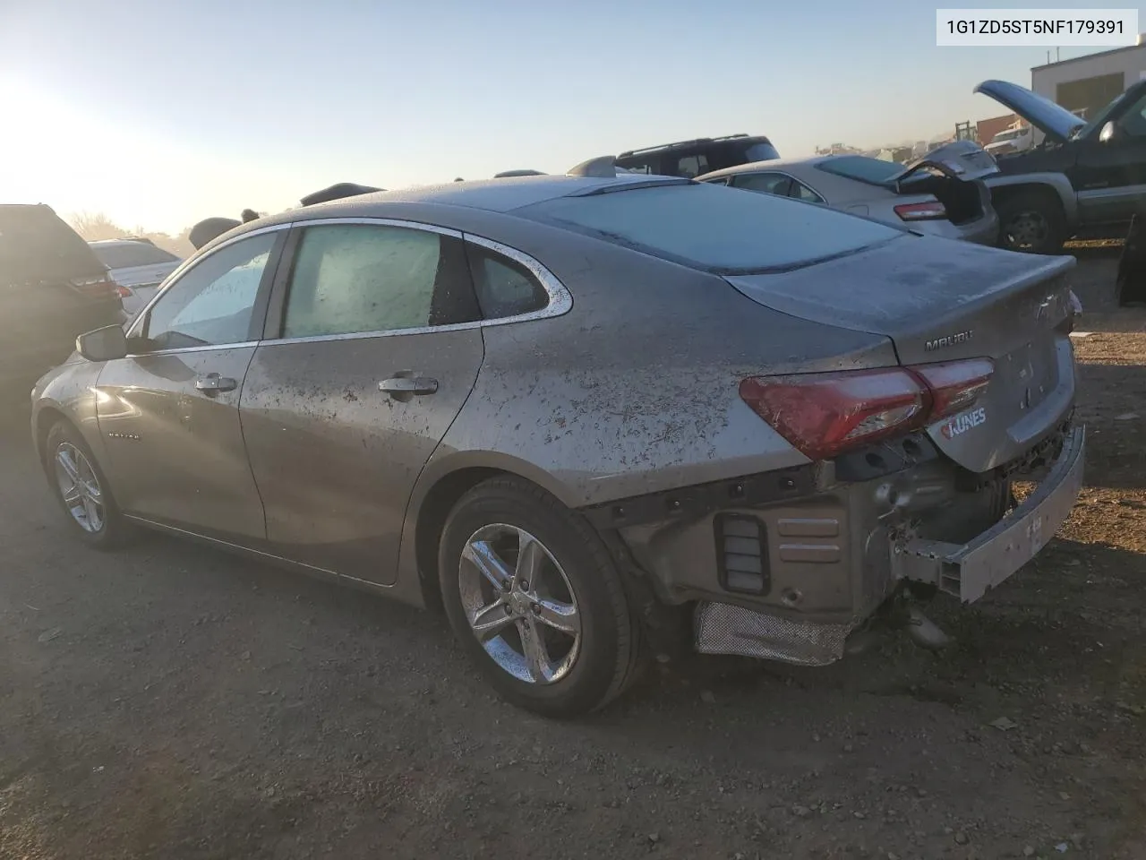 2022 Chevrolet Malibu Lt VIN: 1G1ZD5ST5NF179391 Lot: 76320444