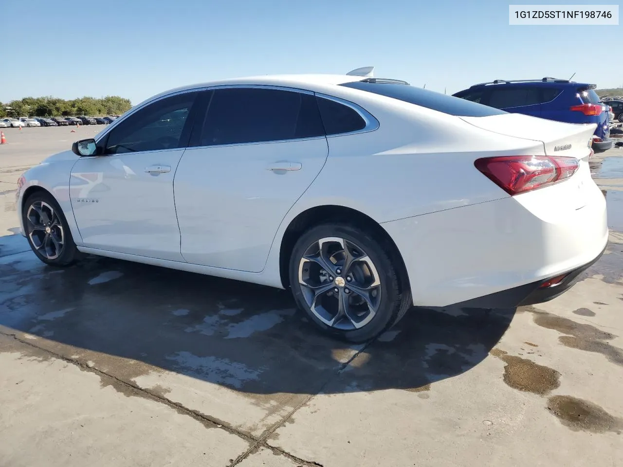 2022 Chevrolet Malibu Lt VIN: 1G1ZD5ST1NF198746 Lot: 76341224