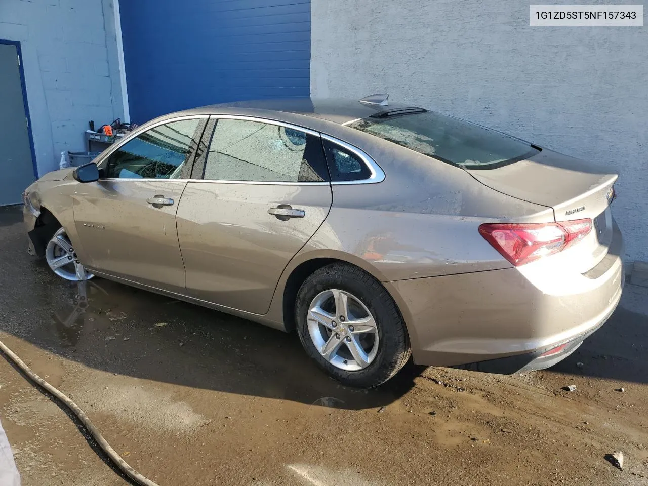 2022 Chevrolet Malibu Lt VIN: 1G1ZD5ST5NF157343 Lot: 76394144