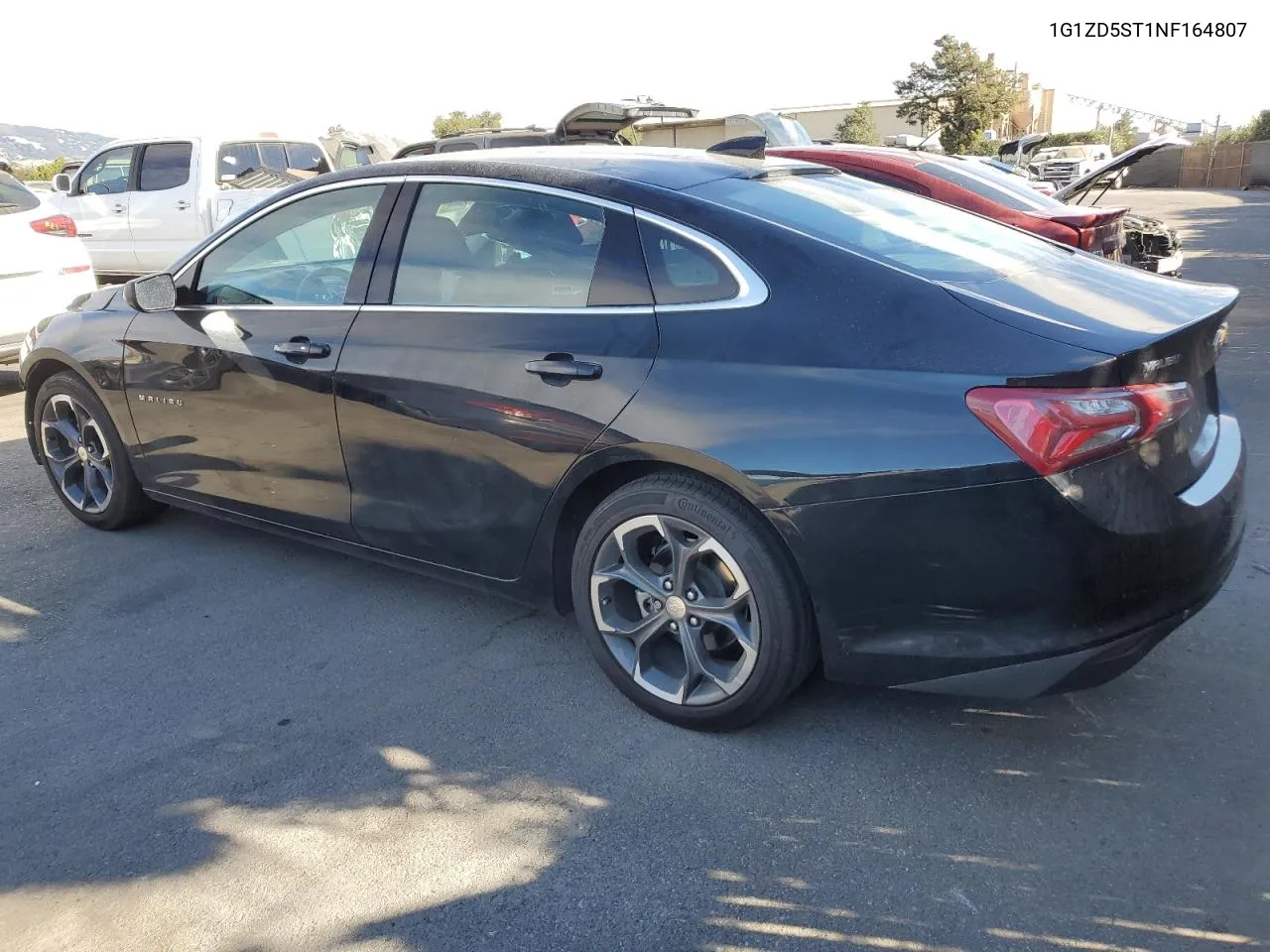 2022 Chevrolet Malibu Lt VIN: 1G1ZD5ST1NF164807 Lot: 76422214