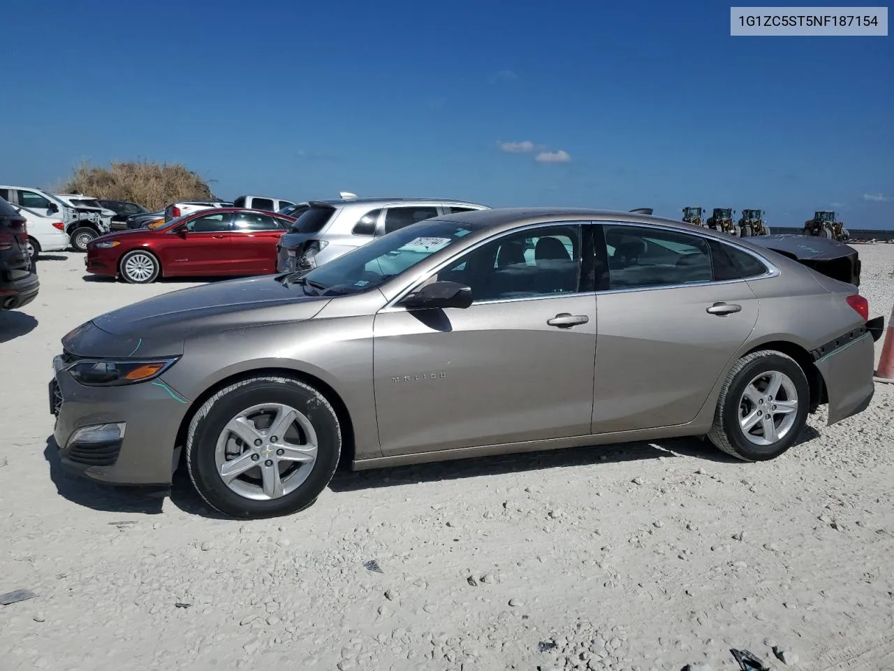 2022 Chevrolet Malibu Ls VIN: 1G1ZC5ST5NF187154 Lot: 76727744