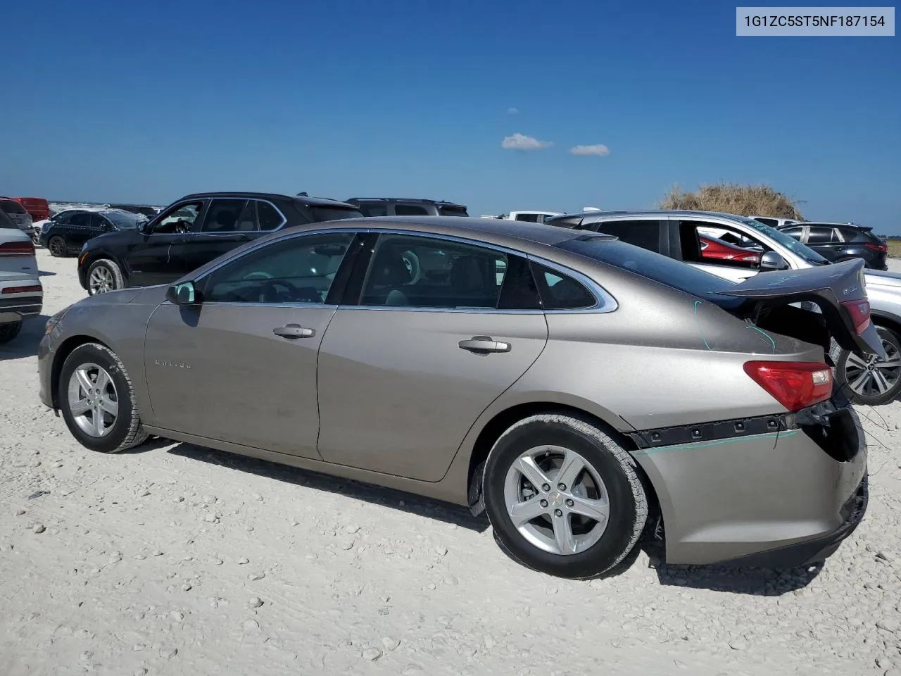 2022 Chevrolet Malibu Ls VIN: 1G1ZC5ST5NF187154 Lot: 76727744