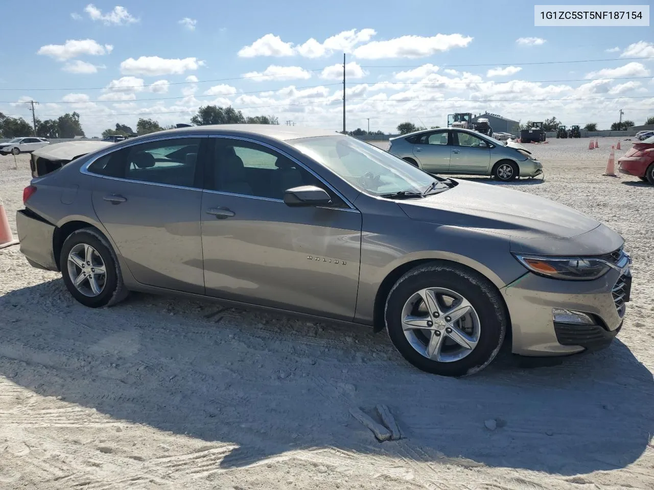 2022 Chevrolet Malibu Ls VIN: 1G1ZC5ST5NF187154 Lot: 76727744