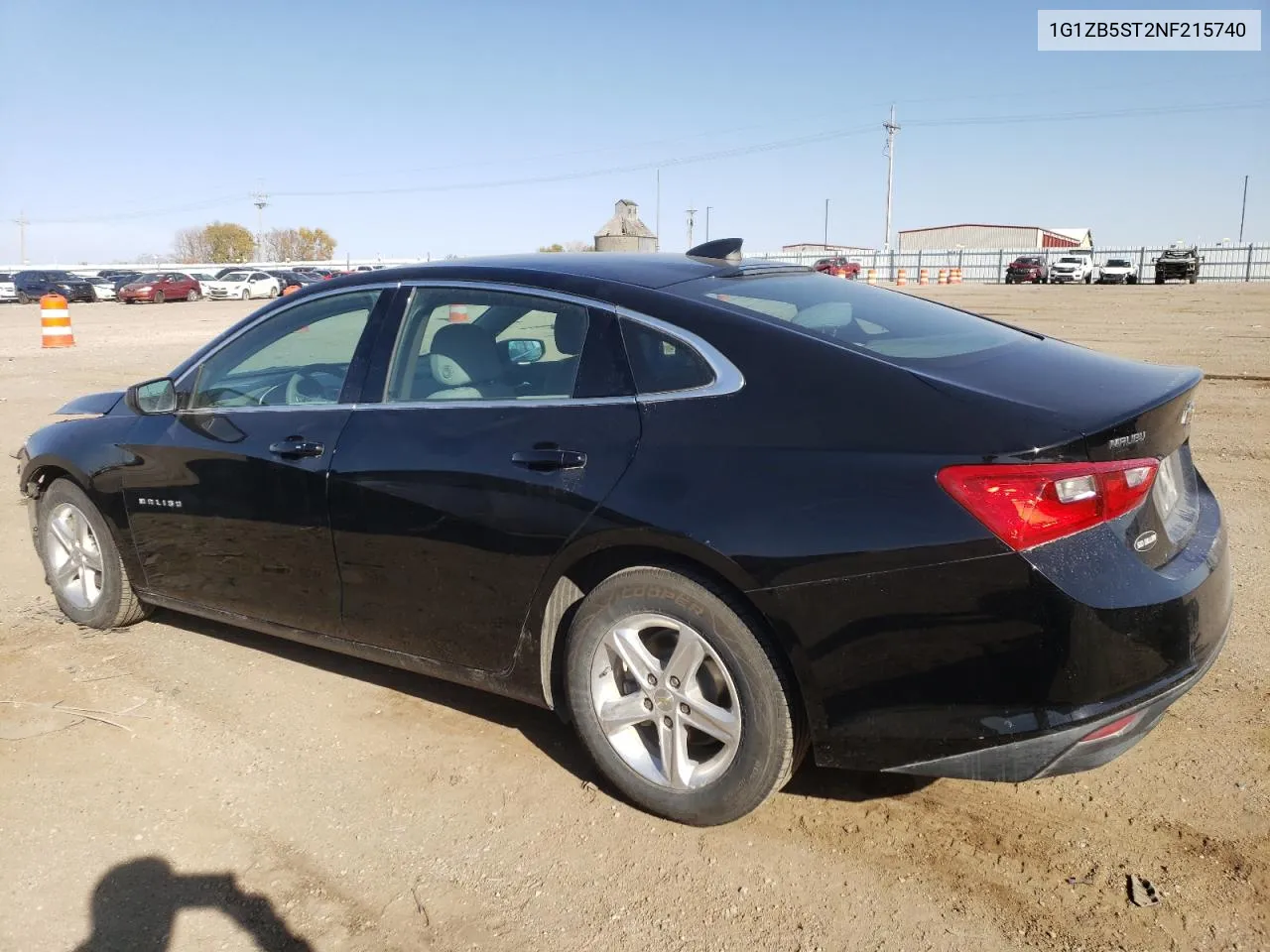 2022 Chevrolet Malibu Ls VIN: 1G1ZB5ST2NF215740 Lot: 76792014