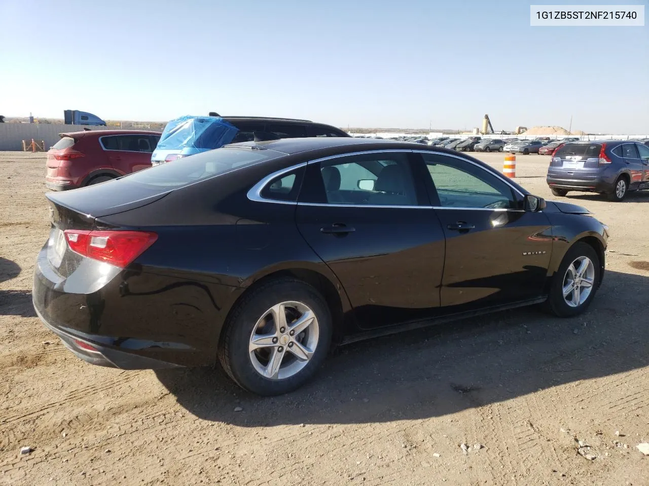 2022 Chevrolet Malibu Ls VIN: 1G1ZB5ST2NF215740 Lot: 76792014