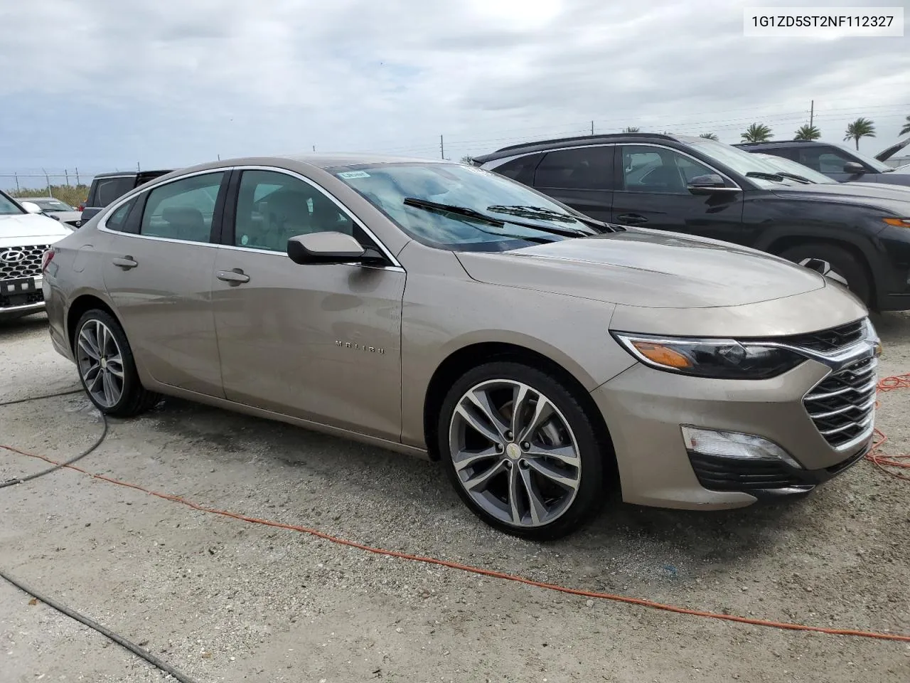 2022 Chevrolet Malibu Lt VIN: 1G1ZD5ST2NF112327 Lot: 76873304