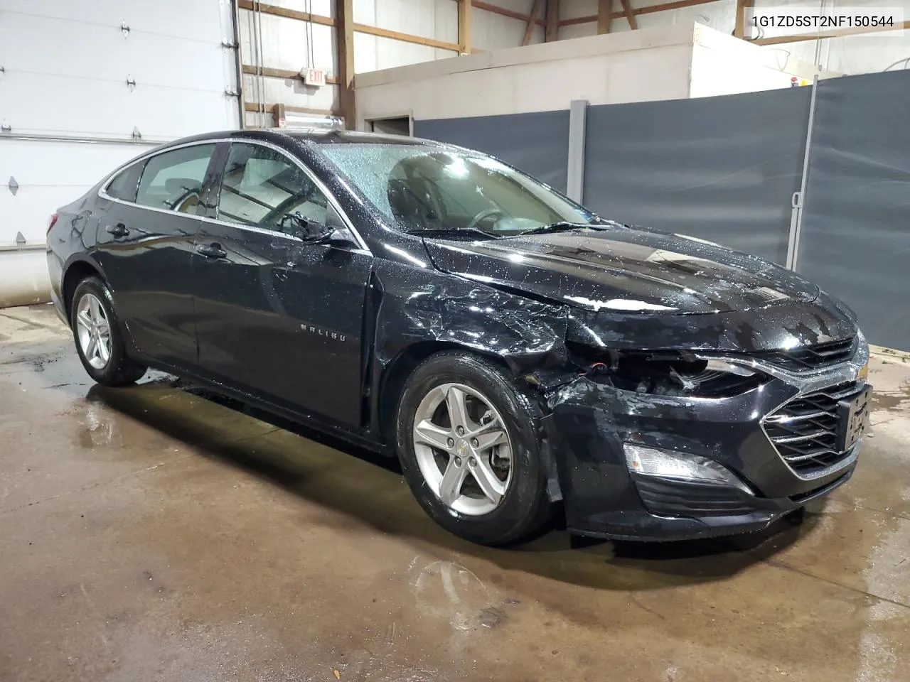 2022 Chevrolet Malibu Lt VIN: 1G1ZD5ST2NF150544 Lot: 76882184