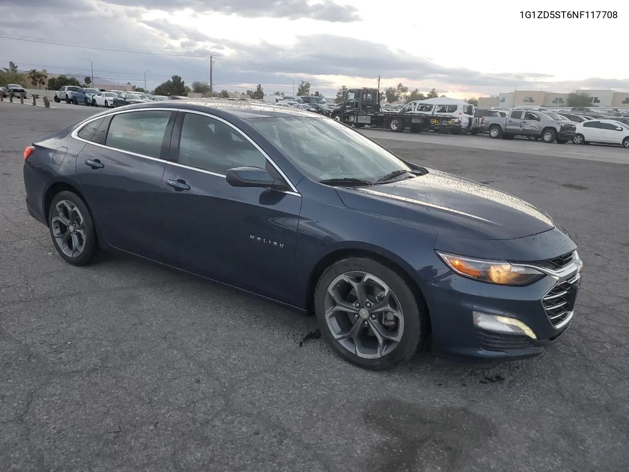 2022 Chevrolet Malibu Lt VIN: 1G1ZD5ST6NF117708 Lot: 76929564