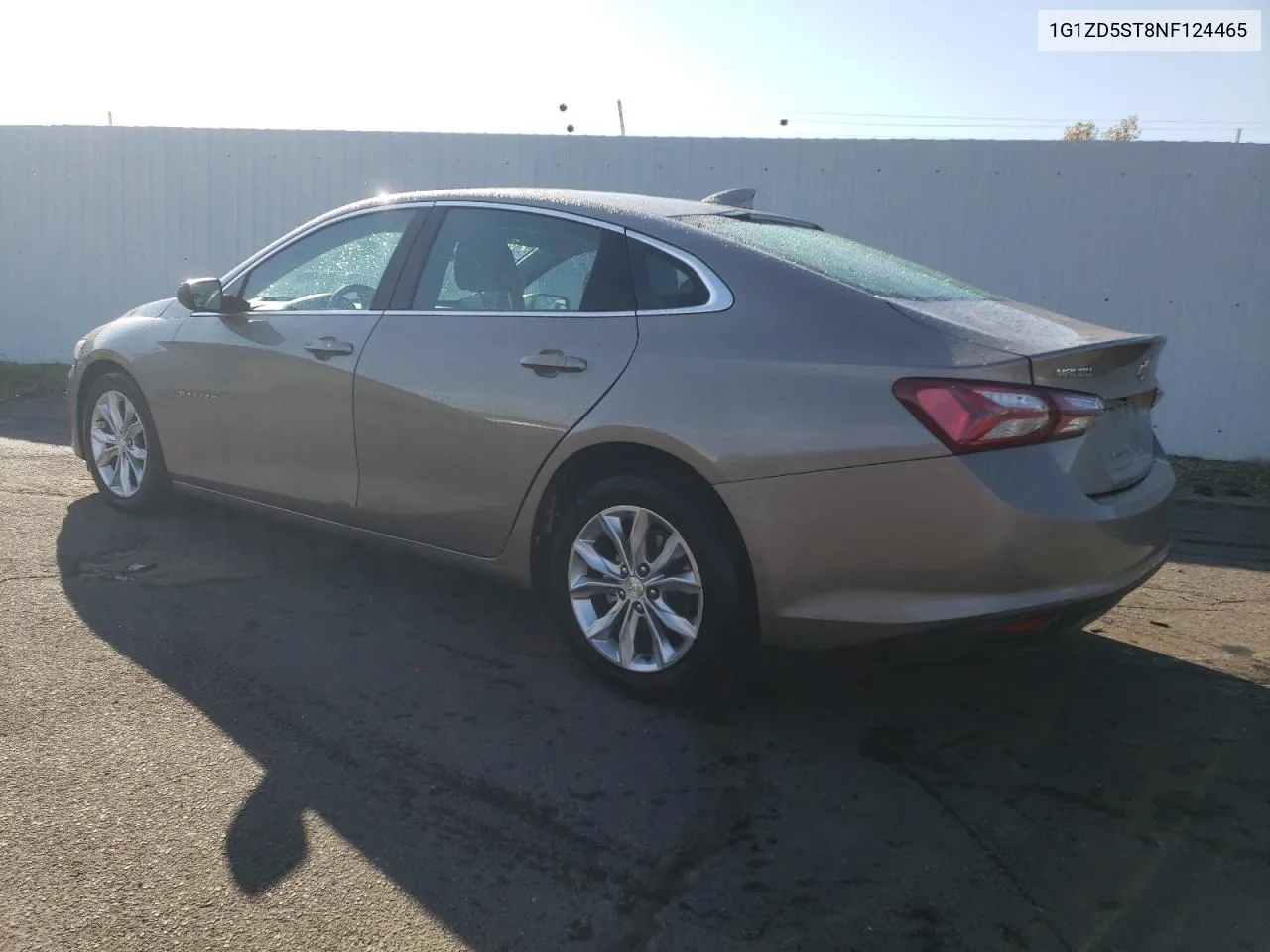 2022 Chevrolet Malibu Lt VIN: 1G1ZD5ST8NF124465 Lot: 76974654