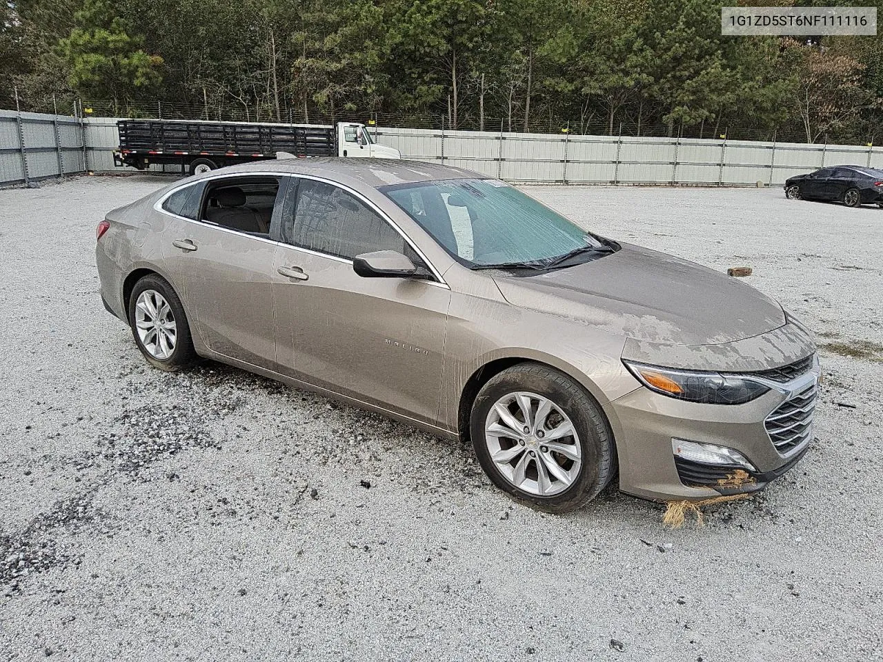 2022 Chevrolet Malibu Lt VIN: 1G1ZD5ST6NF111116 Lot: 77068364