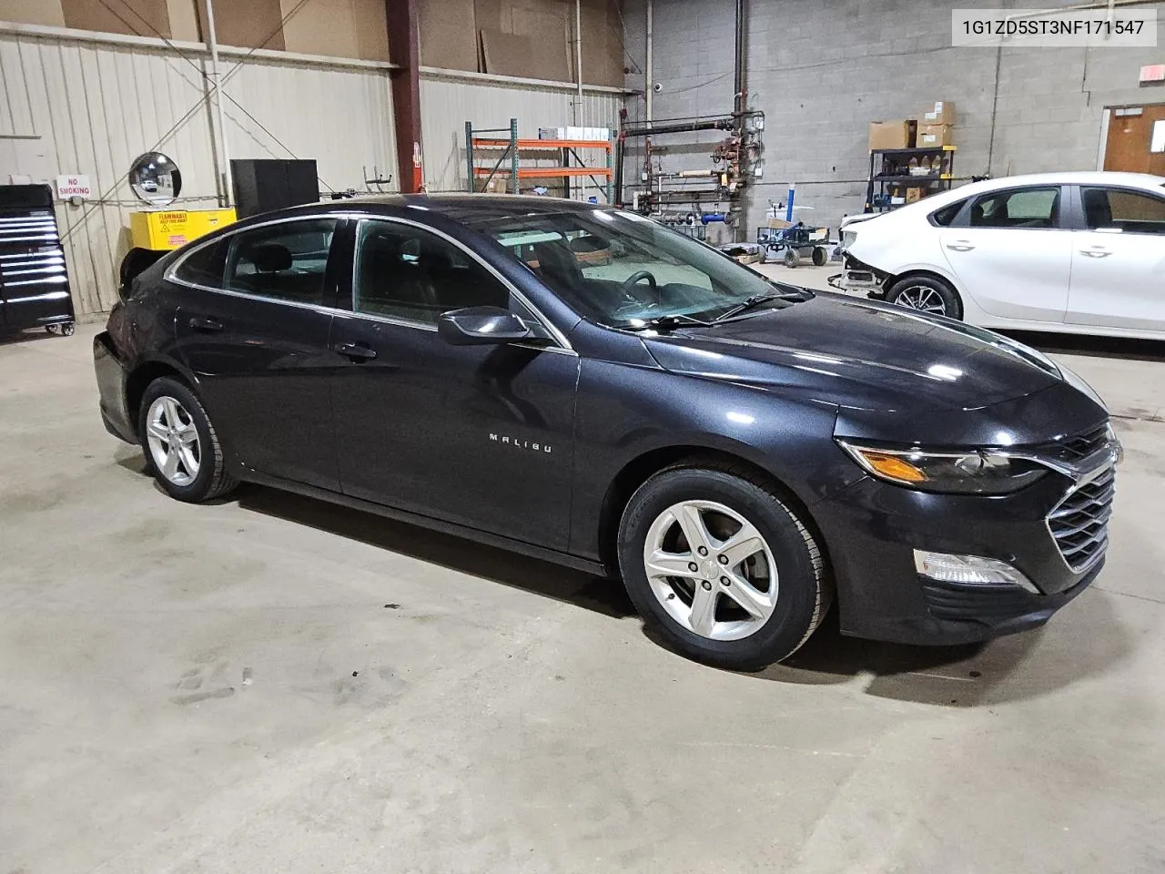 2022 Chevrolet Malibu Lt VIN: 1G1ZD5ST3NF171547 Lot: 77218104