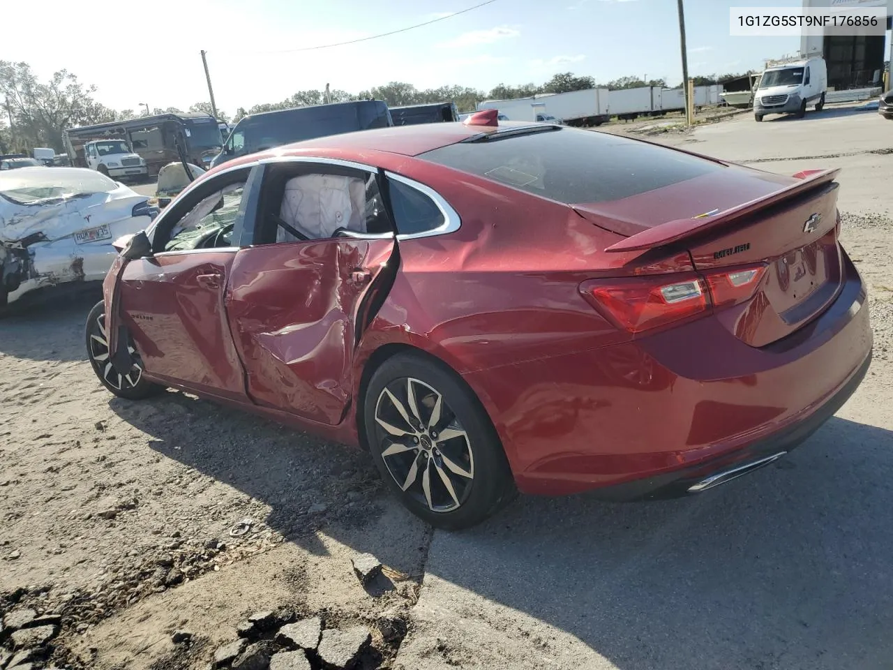 2022 Chevrolet Malibu Rs VIN: 1G1ZG5ST9NF176856 Lot: 77223824