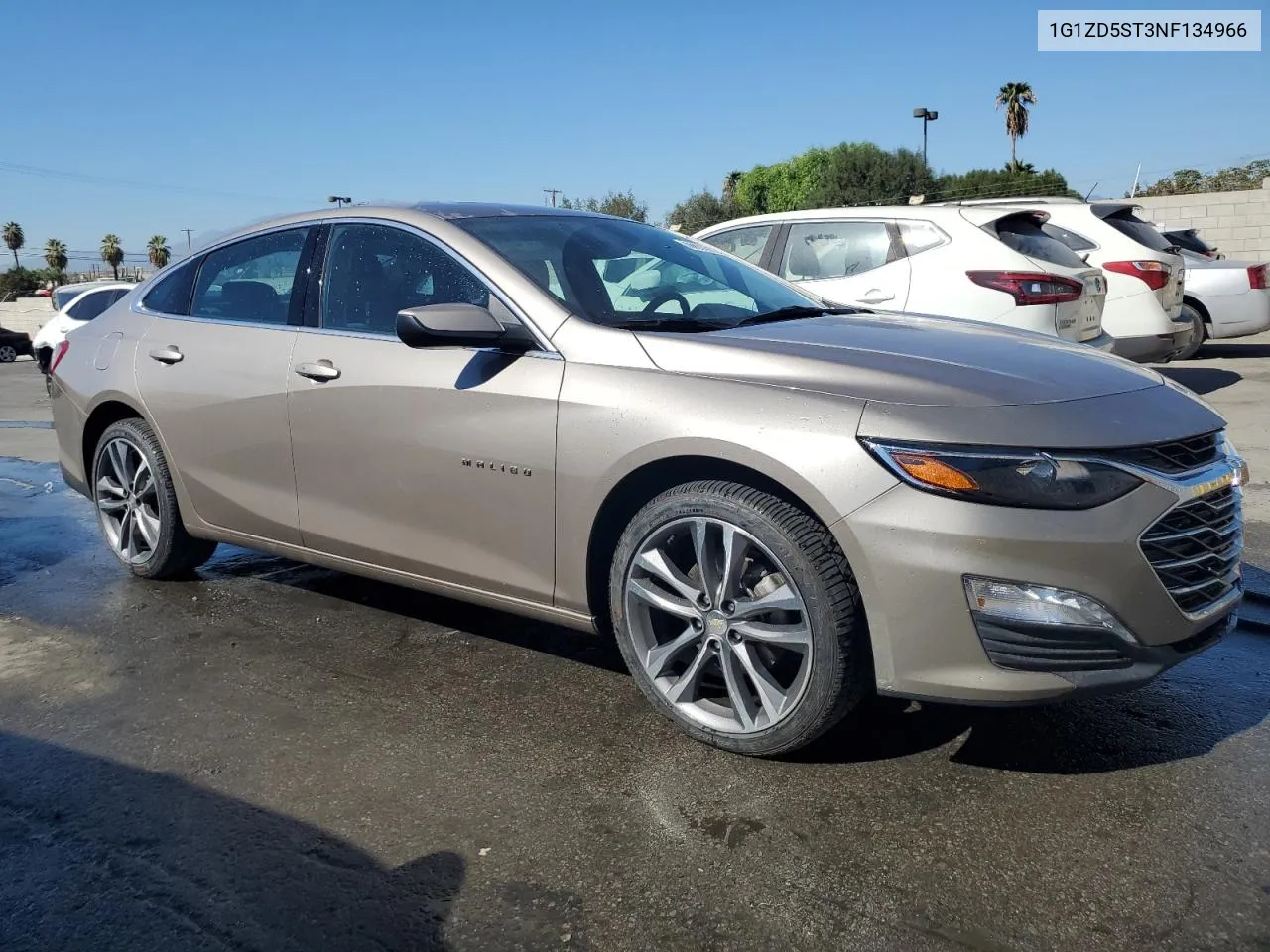 1G1ZD5ST3NF134966 2022 Chevrolet Malibu Lt