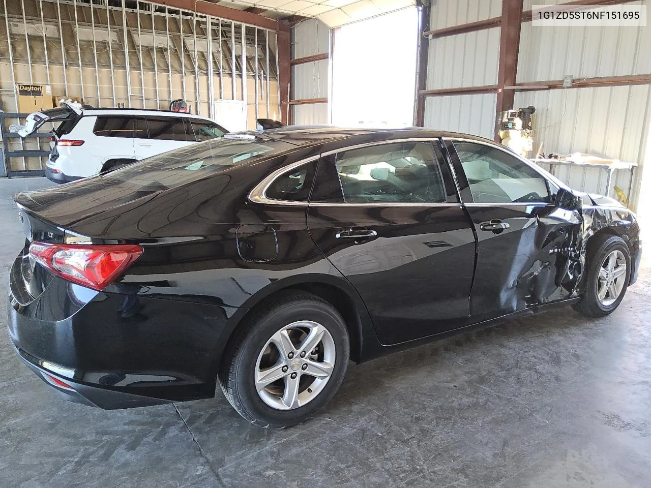 2022 Chevrolet Malibu Lt VIN: 1G1ZD5ST6NF151695 Lot: 77226994