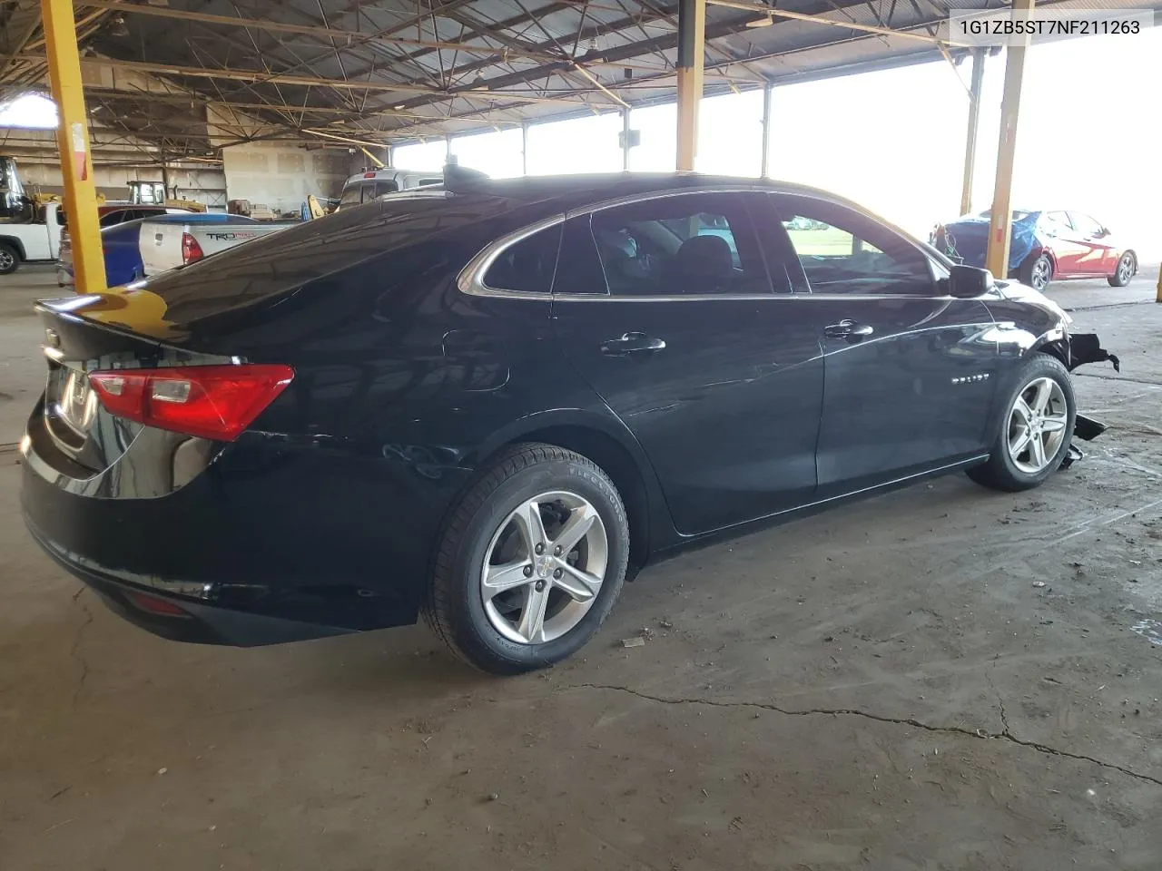 2022 Chevrolet Malibu Ls VIN: 1G1ZB5ST7NF211263 Lot: 77364414