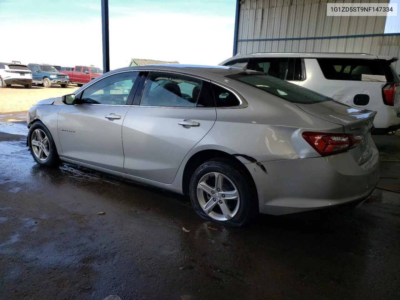 2022 Chevrolet Malibu Lt VIN: 1G1ZD5ST9NF147334 Lot: 77370094