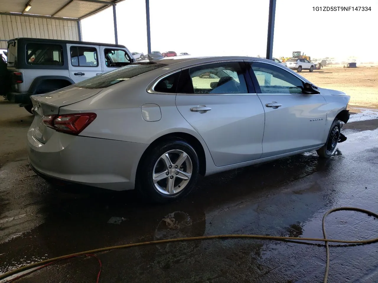 2022 Chevrolet Malibu Lt VIN: 1G1ZD5ST9NF147334 Lot: 77370094