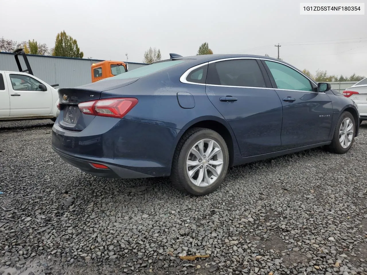 2022 Chevrolet Malibu Lt VIN: 1G1ZD5ST4NF180354 Lot: 77492704