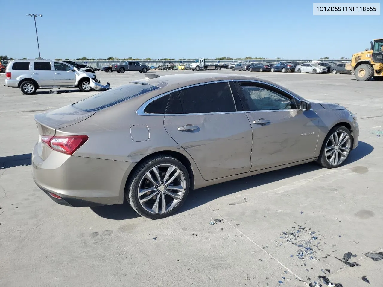 2022 Chevrolet Malibu Lt VIN: 1G1ZD5ST1NF118555 Lot: 77493744