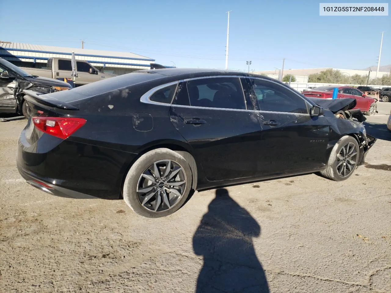 2022 Chevrolet Malibu Rs VIN: 1G1ZG5ST2NF208448 Lot: 77598944