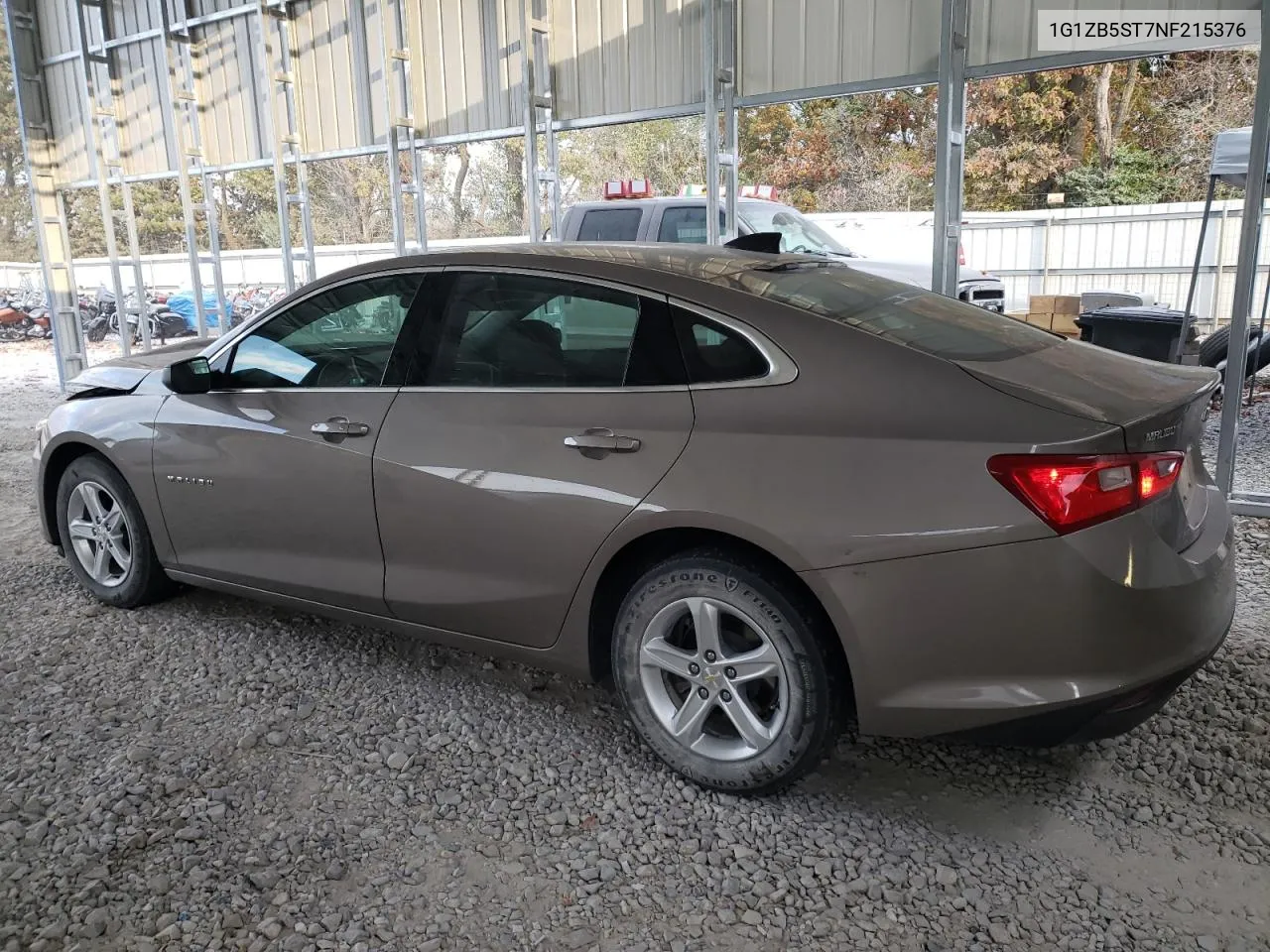 2022 Chevrolet Malibu Ls VIN: 1G1ZB5ST7NF215376 Lot: 77620734