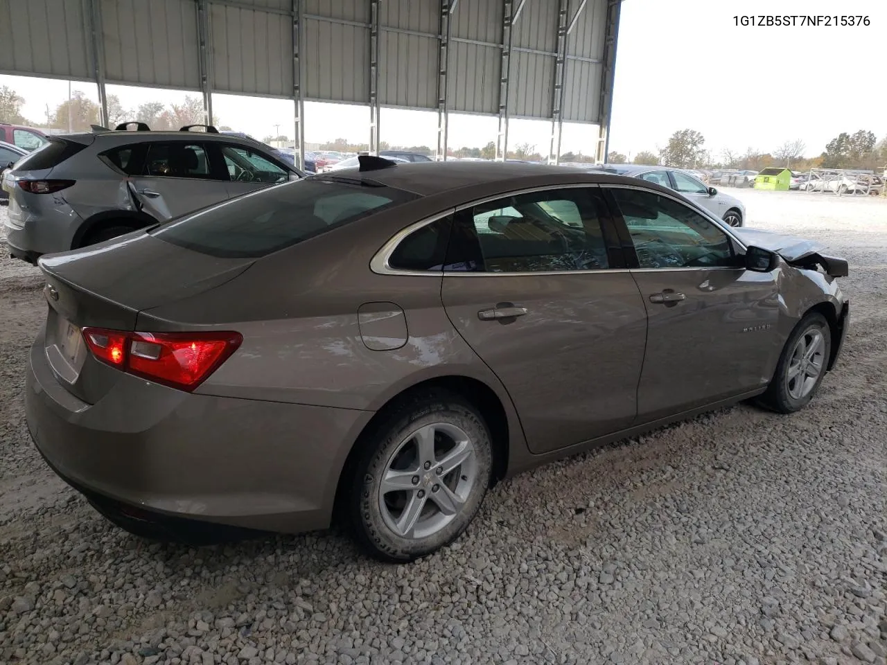 2022 Chevrolet Malibu Ls VIN: 1G1ZB5ST7NF215376 Lot: 77620734