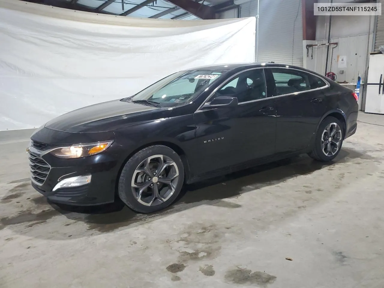 2022 Chevrolet Malibu Lt VIN: 1G1ZD5ST4NF115245 Lot: 77674294