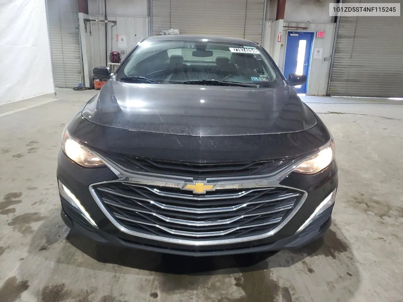 2022 Chevrolet Malibu Lt VIN: 1G1ZD5ST4NF115245 Lot: 77674294