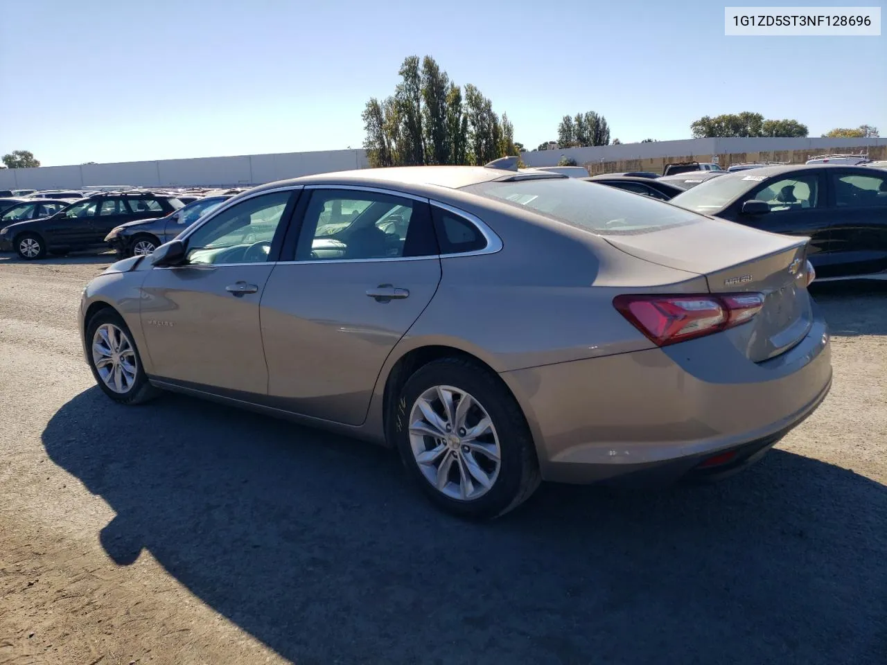 2022 Chevrolet Malibu Lt VIN: 1G1ZD5ST3NF128696 Lot: 77688014