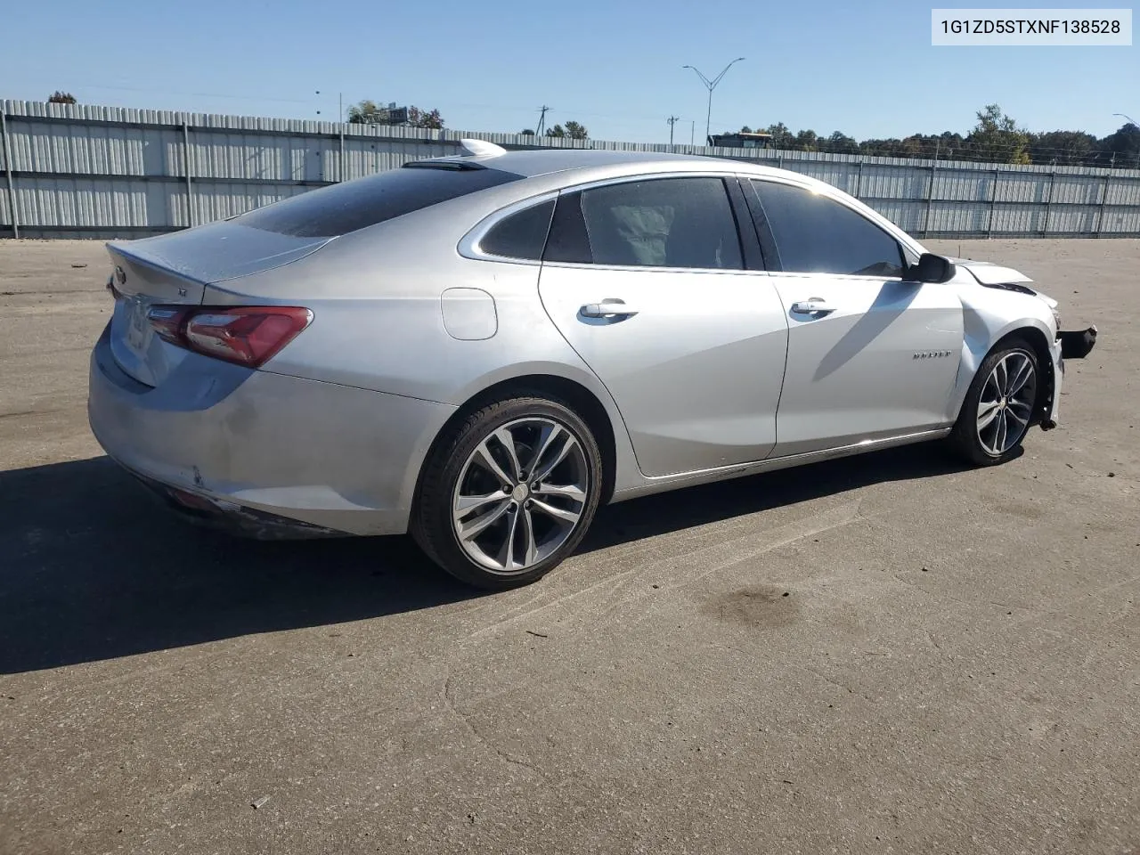 1G1ZD5STXNF138528 2022 Chevrolet Malibu Lt